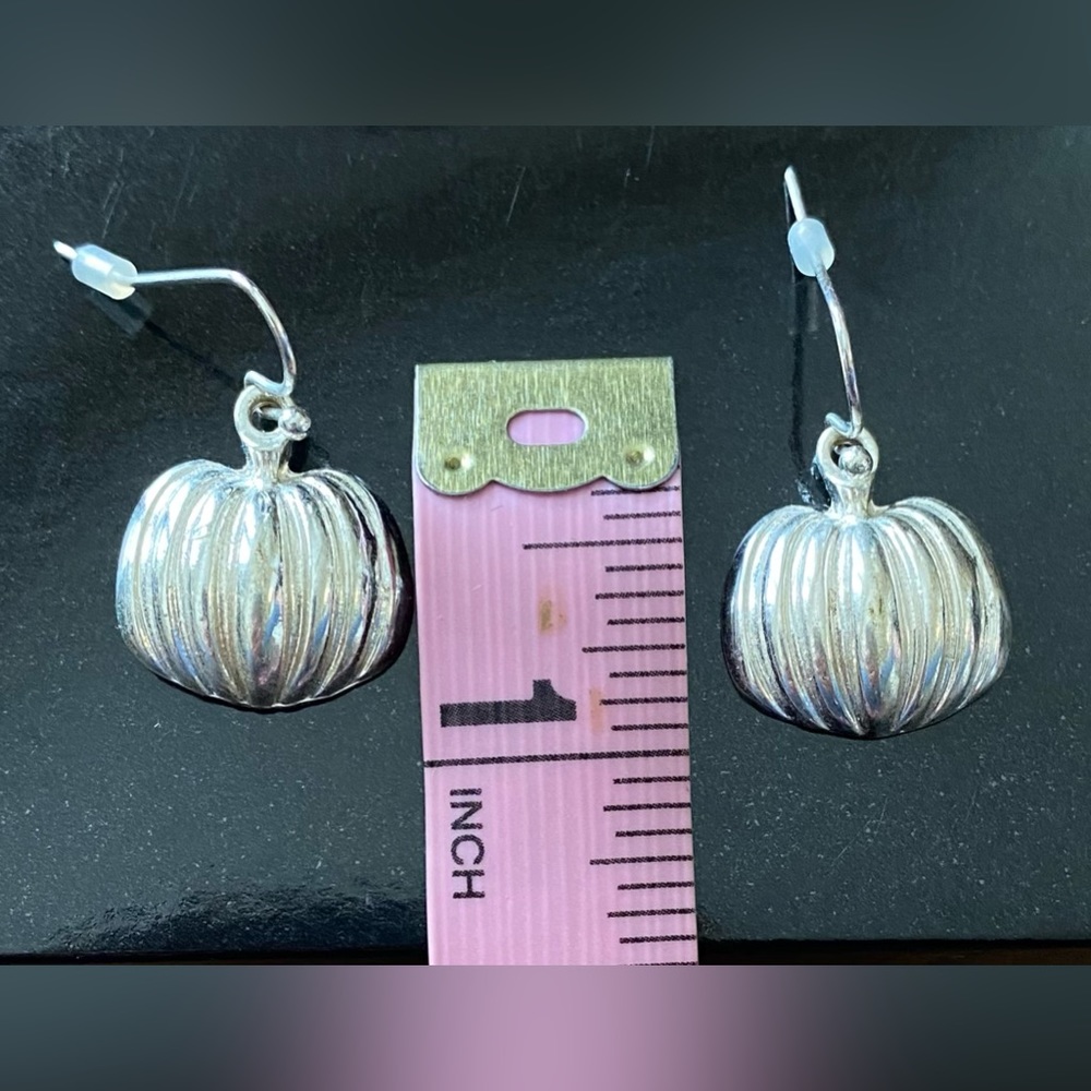 Pumpkin Earrings (Never Worn)